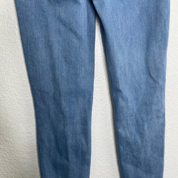 Paige Womens Jeans Size 27 Blue Denim Hoxten Ankle Skinny Leg Light Wash - Picture 14 of 16